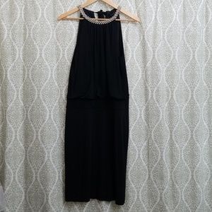 White House Black Market Black Dress Size M